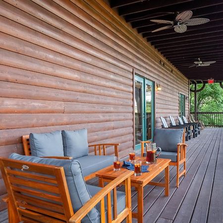 Hickory Ridge By Avantstay Incredible Private Elevated Cabin Sleeps 20 Gatlinburg Eksteriør bilde