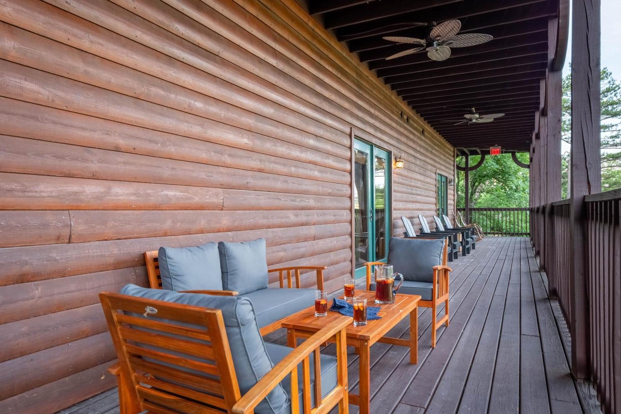 Hickory Ridge By Avantstay Incredible Private Elevated Cabin Sleeps 20 Gatlinburg Eksteriør bilde