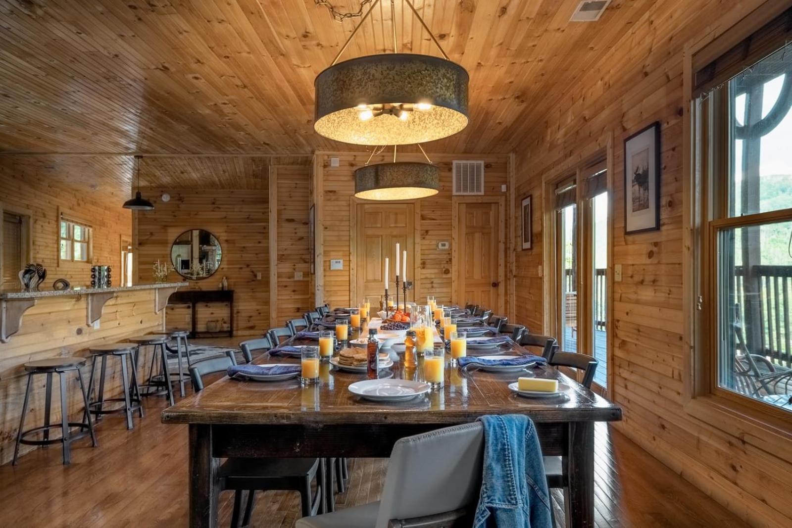 Hickory Ridge By Avantstay Incredible Private Elevated Cabin Sleeps 20 Gatlinburg Eksteriør bilde