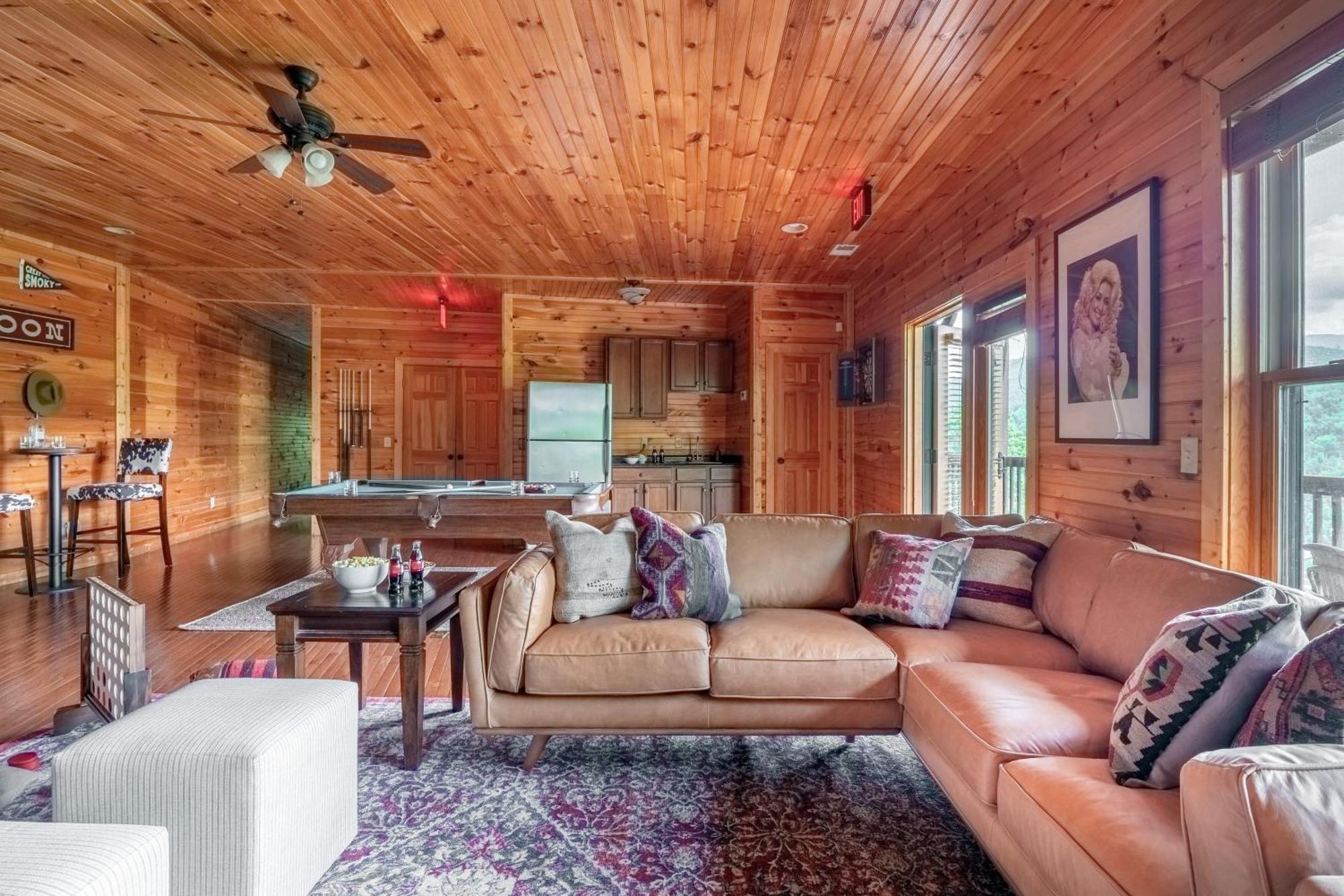 Hickory Ridge By Avantstay Incredible Private Elevated Cabin Sleeps 20 Gatlinburg Eksteriør bilde